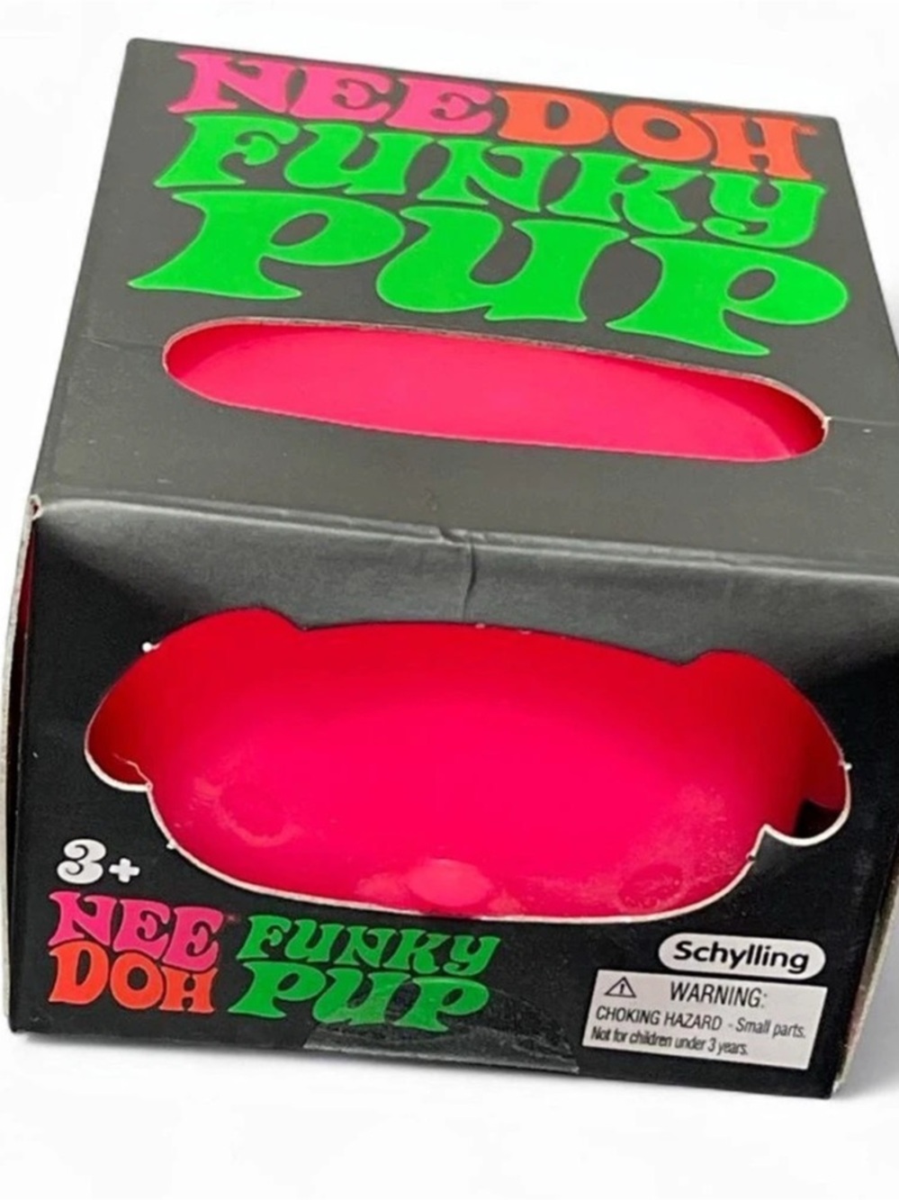 Nee Doh Funky Pup Fidget Toy Pink